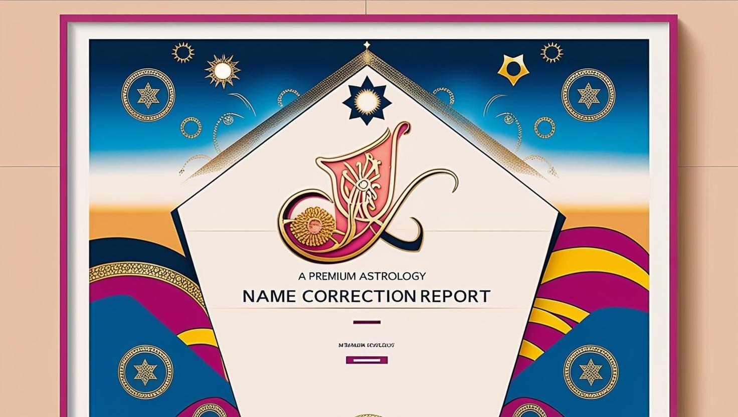 Premium Name Correction Report